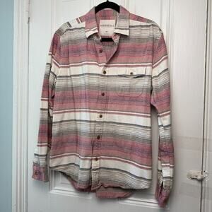 Aeropostale Shirt Mens Medium Southwest Button Up Long Sleeve Collared Top